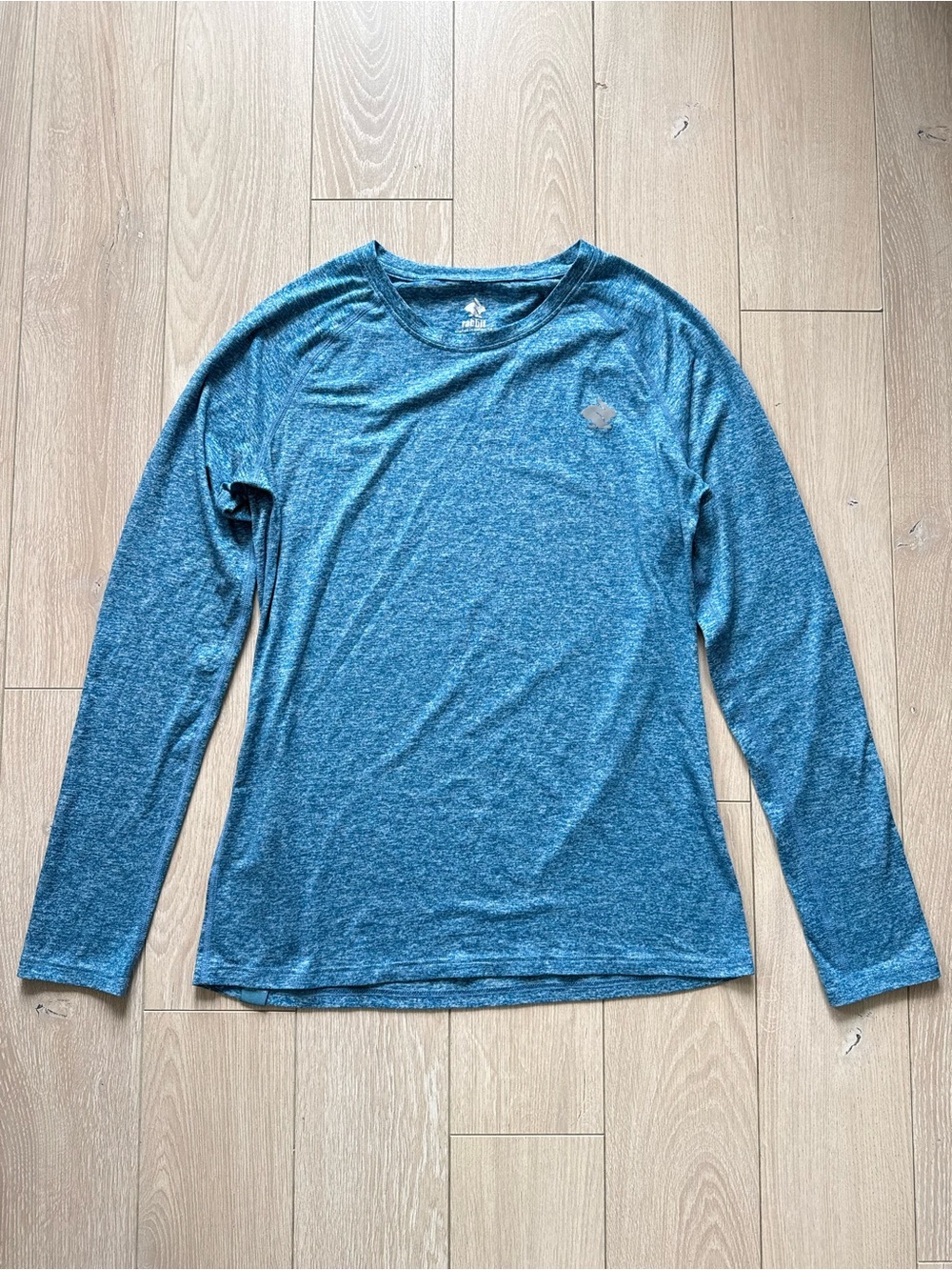 Rabbit Women's EZ Tee Long Sleeve Heather Teal Size Medium